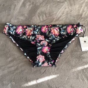 Floral bikini bottom